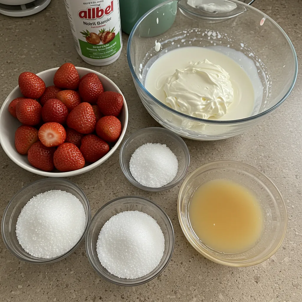 Schritt-für-Schritt-Anleitung: Spaghetti Eis mit Thermomix zubereiten