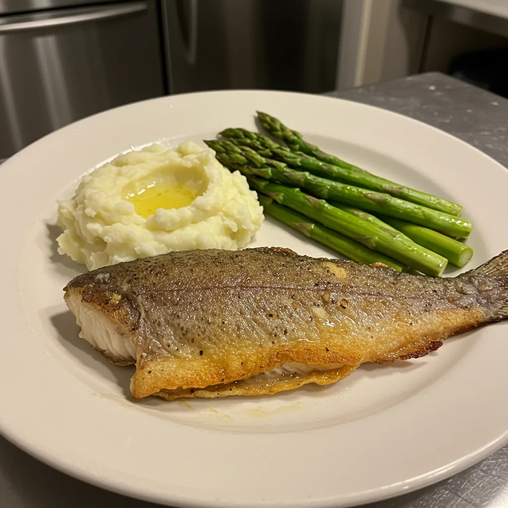 fisch mit beilage Kombination