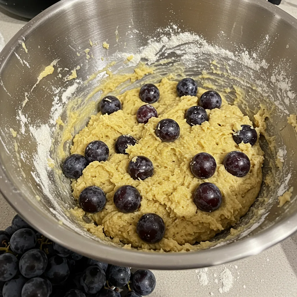Schritt-für-Schritt-Anleitung: So gelingt das Trauben Cookie Dessert