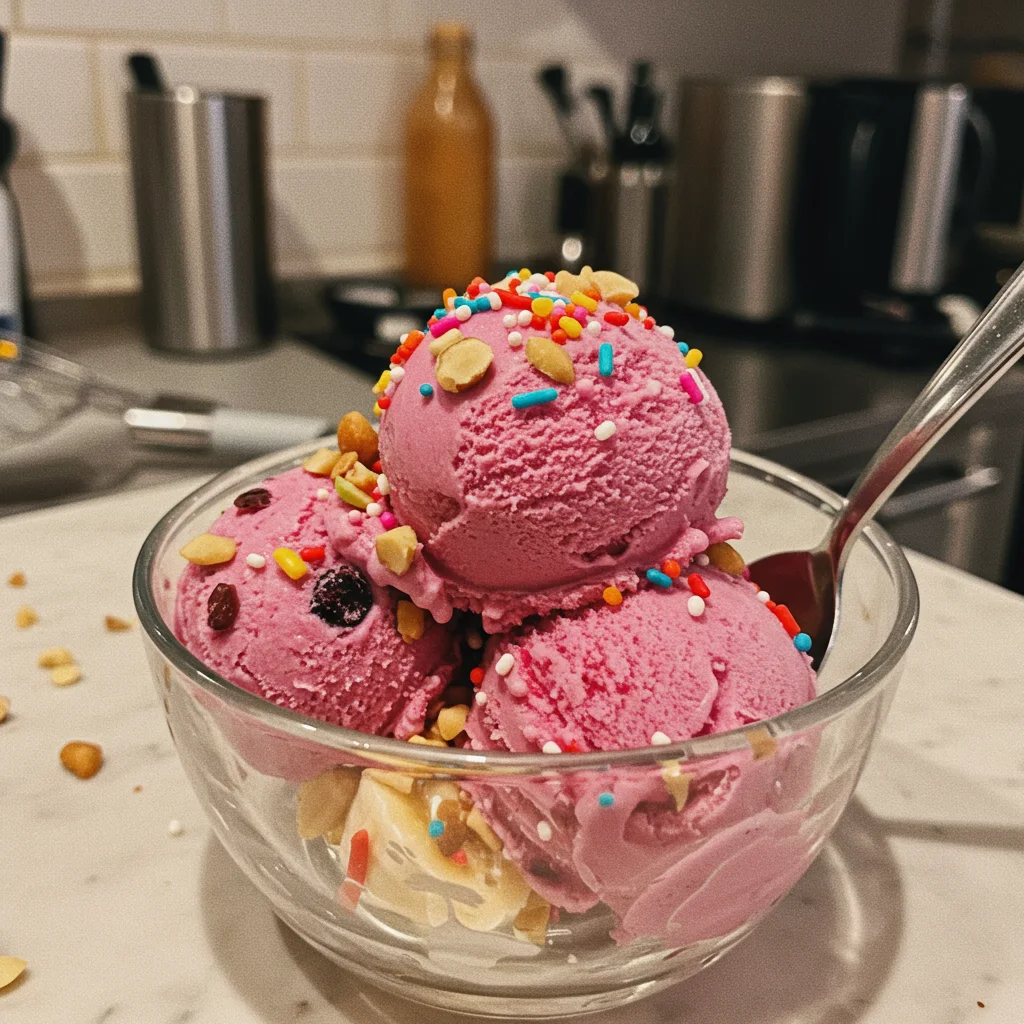 spaghetti eis nachtisch