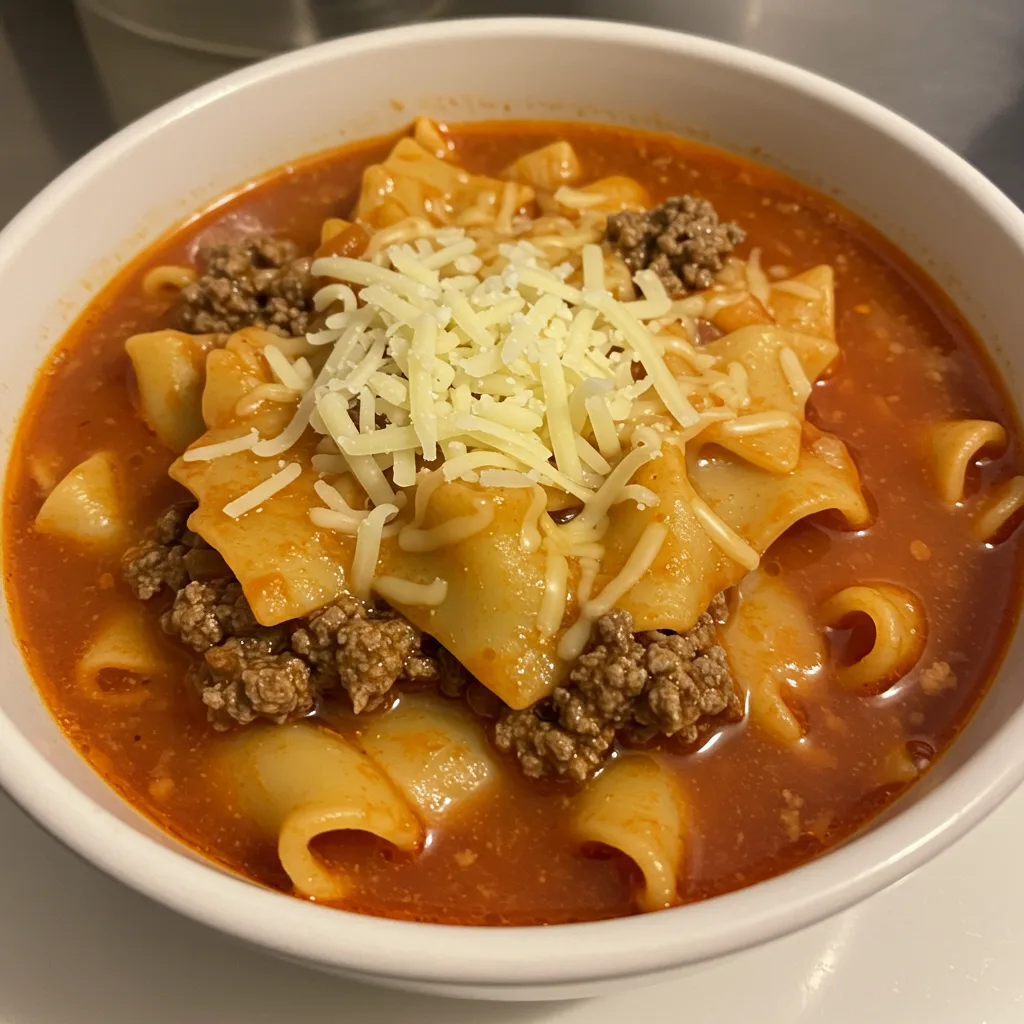 lasagnesuppe