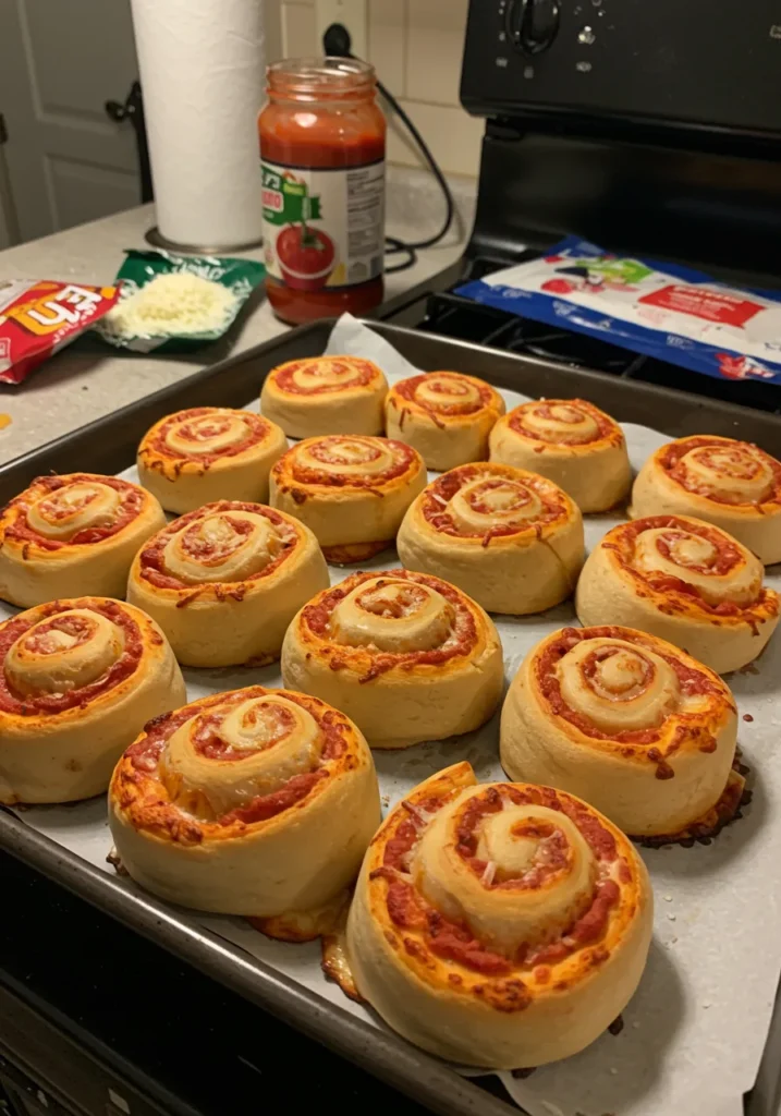 Pizzabrötchen Rezept – Schritt für Schritt
