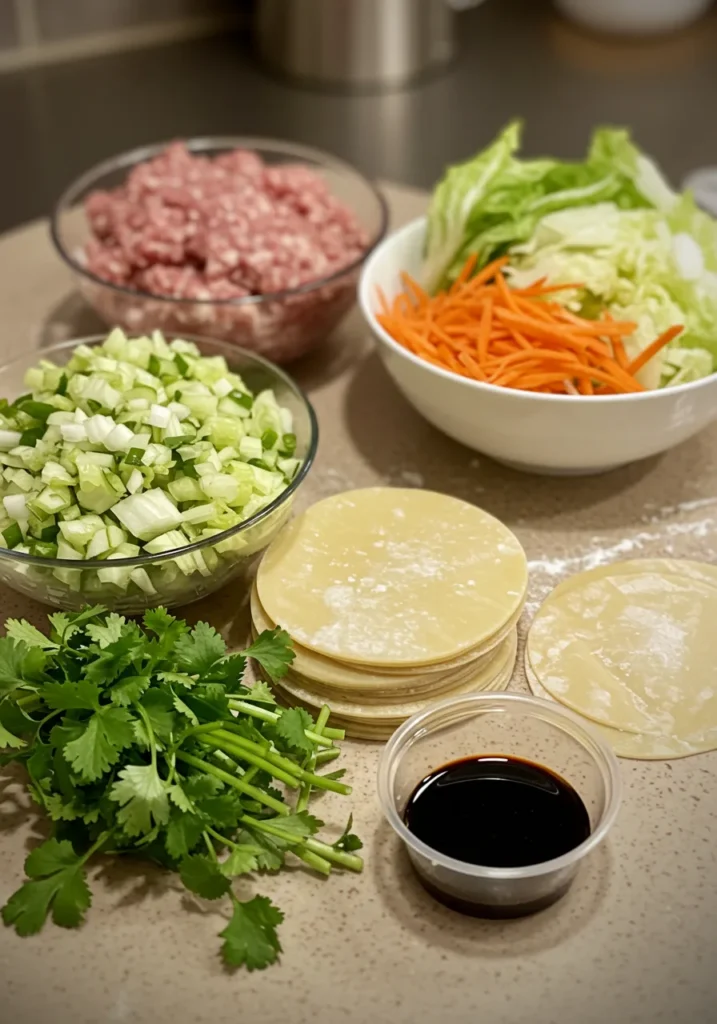 Die Zutaten: Was du für eine perfekte WanTan Suppe brauchst