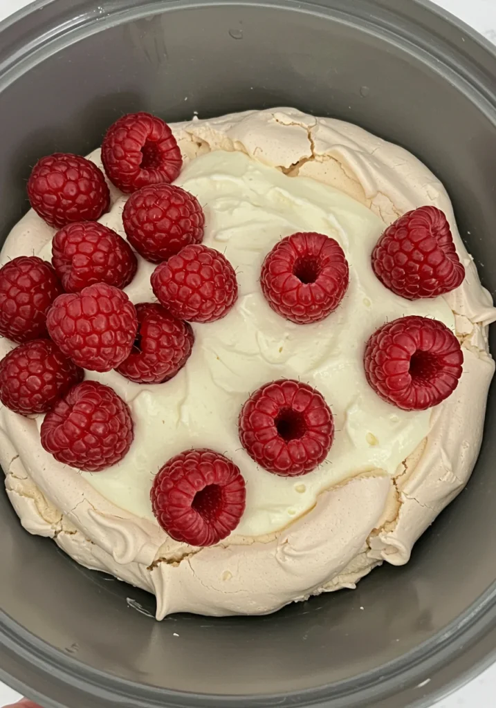 Schritt-für-Schritt Rezept für das perfekte Baiser Himbeer Dessert