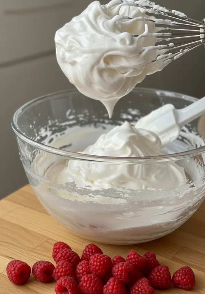 Schritt-für-Schritt Rezept für das perfekte Baiser Himbeer Dessert