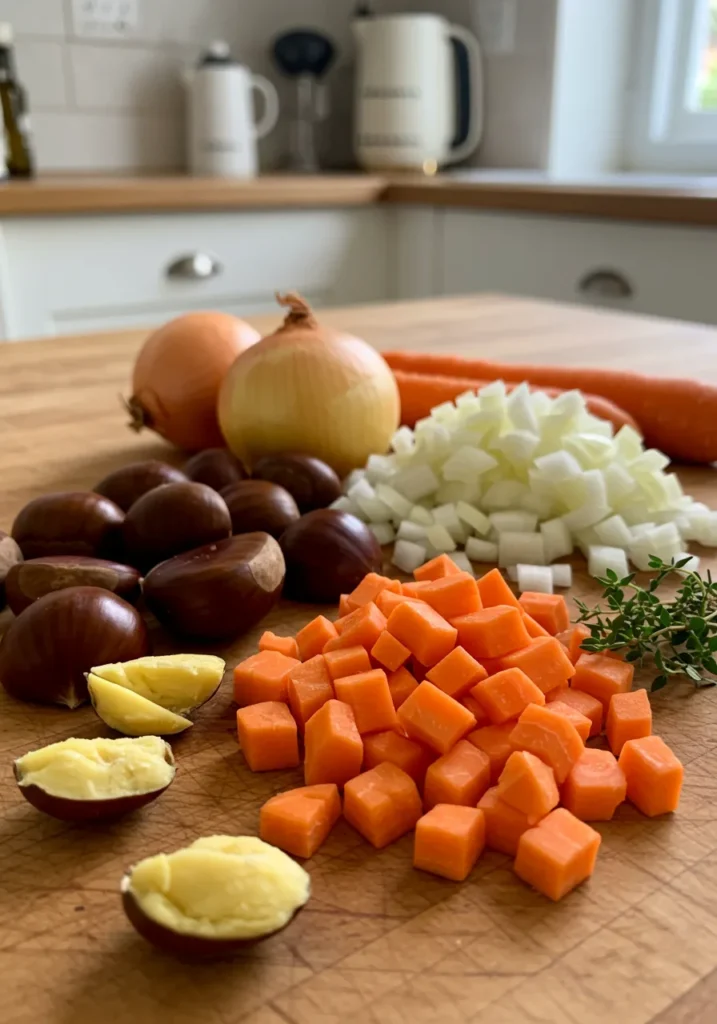 Einfaches Rezept für Maronensuppe – Schritt für Schritt