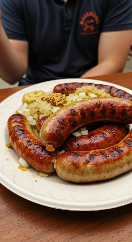 4. Bratwurst richtig braten & servieren