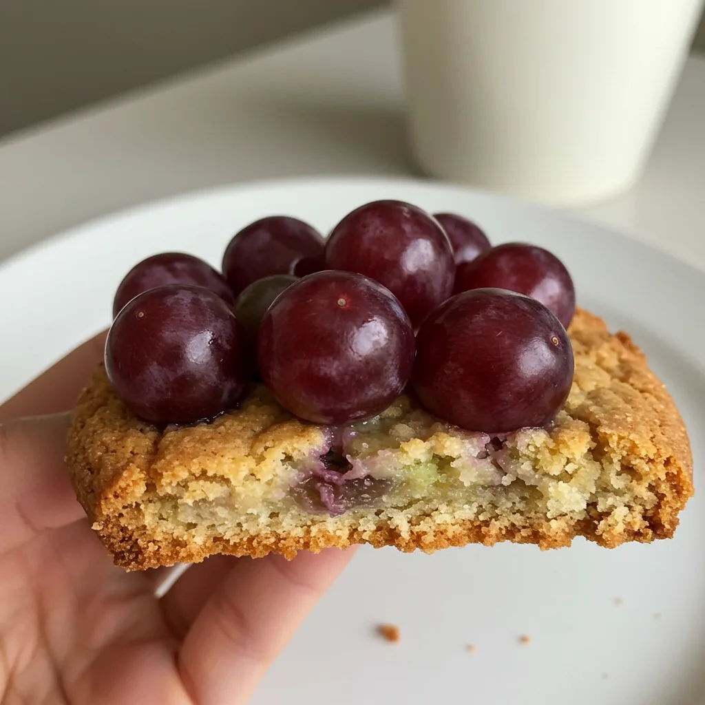 Schritt-für-Schritt-Anleitung: So gelingt das Trauben Cookie Dessert
