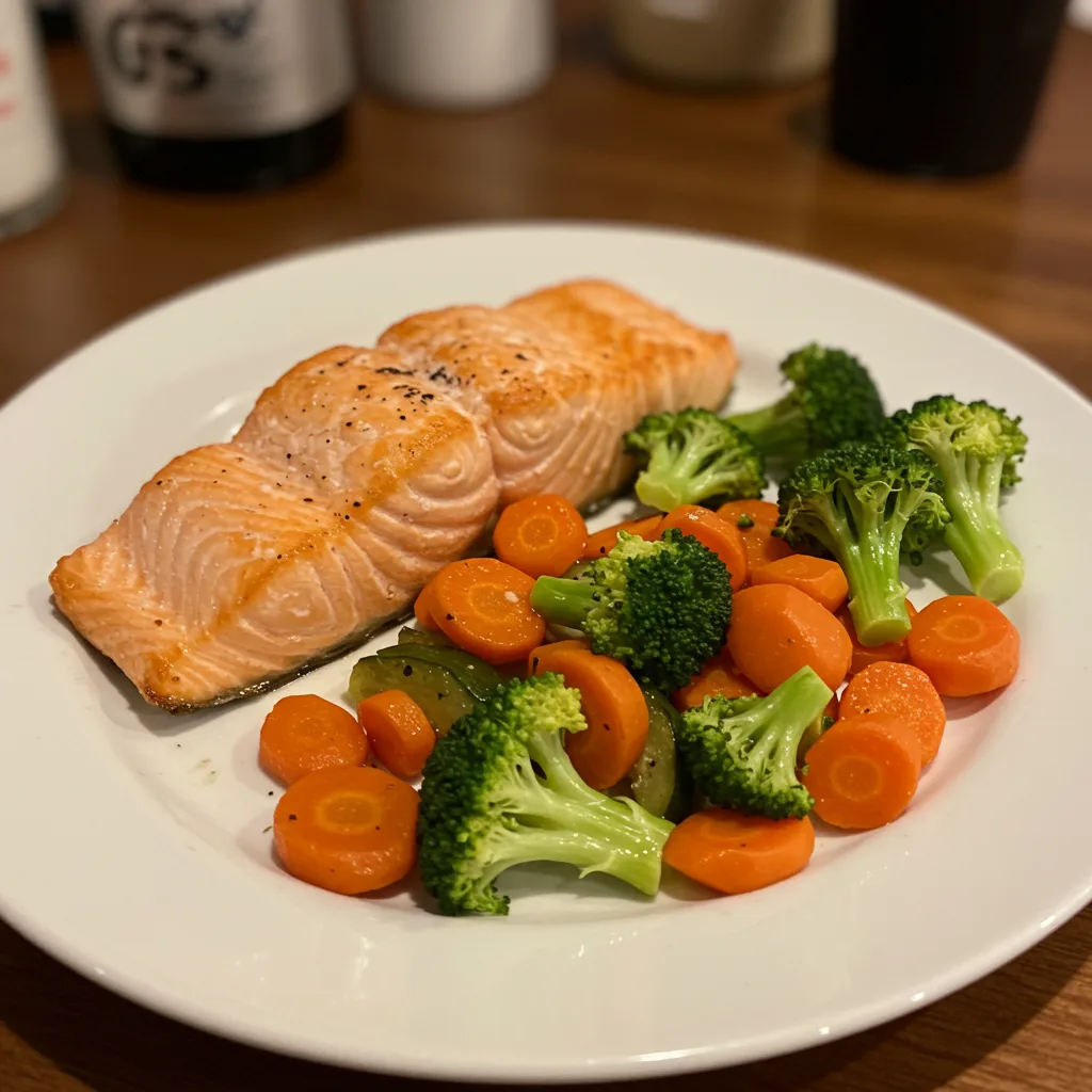 fisch mit beilage Kombination