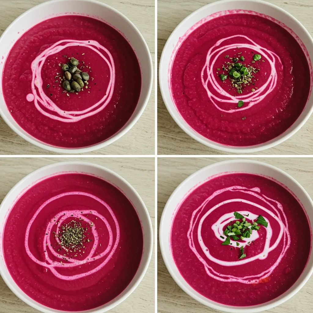 Kreative Variationen der Rote Beete Suppe