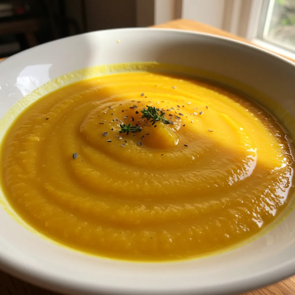 kürbissuppe aus butternut
