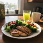 Kalorienarmes Abendessen