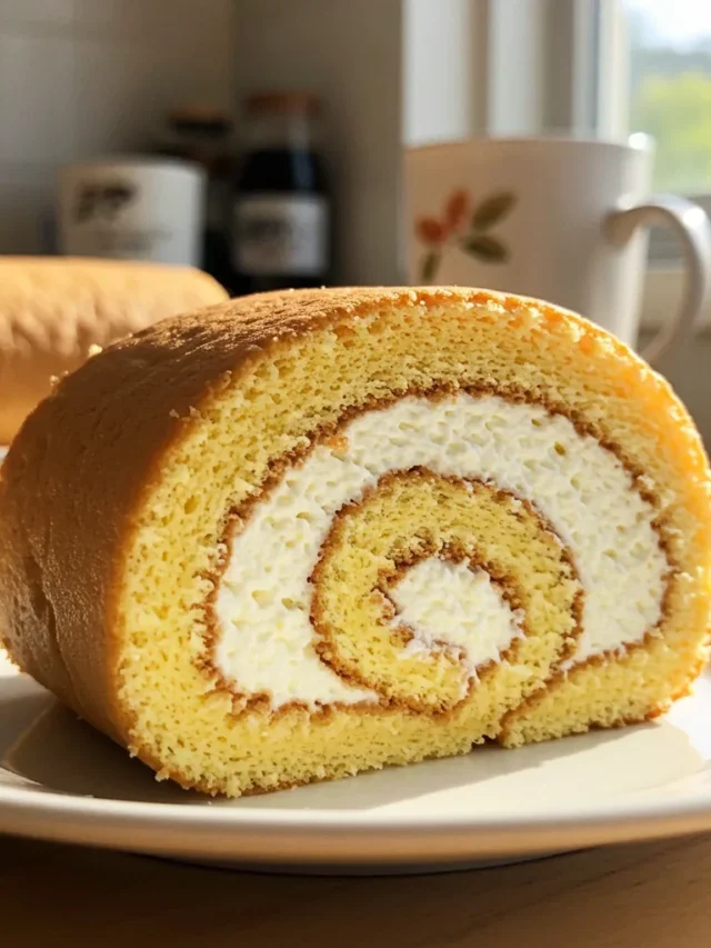 Biskuitroulade Rezept – Einfach & saftig in 30 Min!