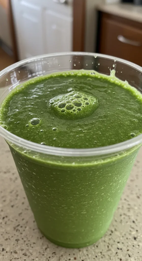 Smoothie mit Spinat