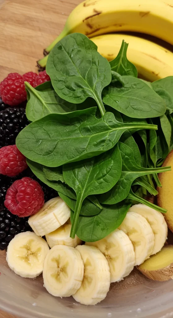 Die besten Zutaten für deinen cremigen Smoothie mit Spinat