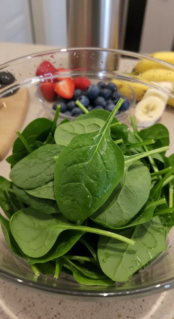 Einfaches Grundrezept – Dein perfekter Smoothie mit Spinat in 5 Minuten