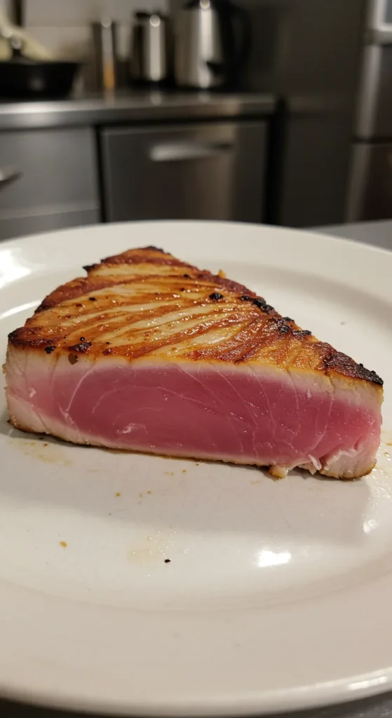 Thunfischsteak braten