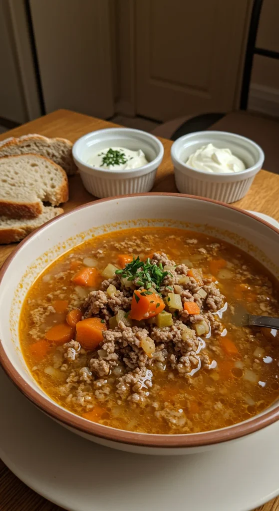 So gelingt Ihre Hackfleischsuppe perfekt – Schritt für Schritt