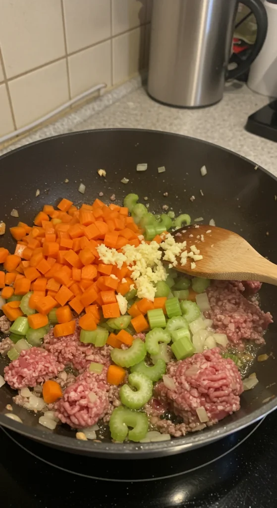 Schritt-für-Schritt-Anleitung für die originale Bolognese