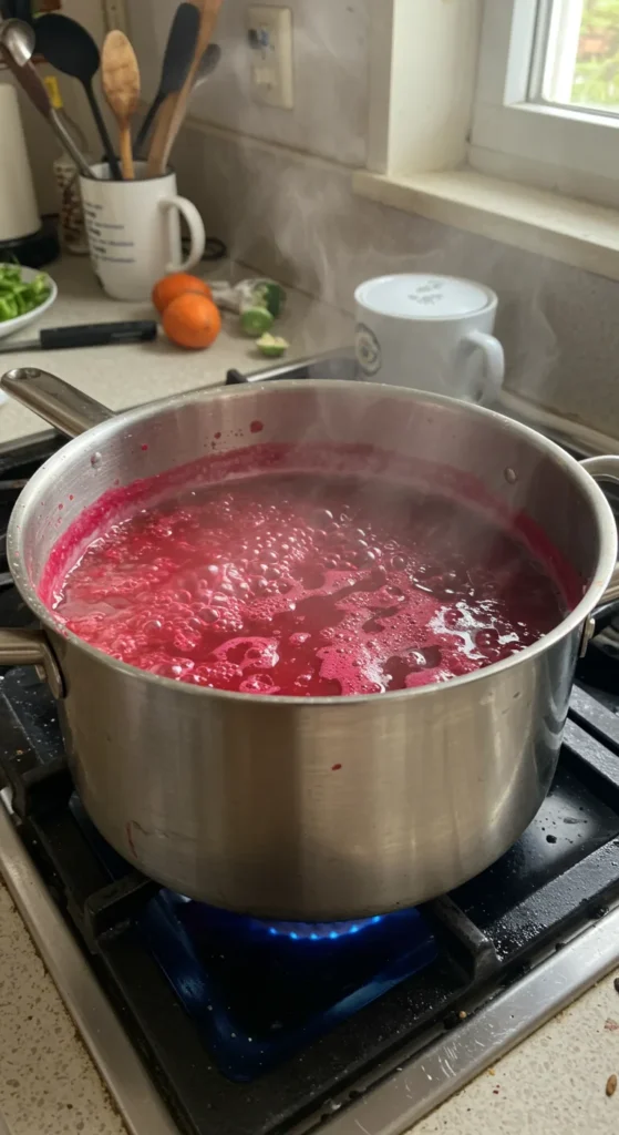 Die perfekten Zutaten Rote Bete Suppe