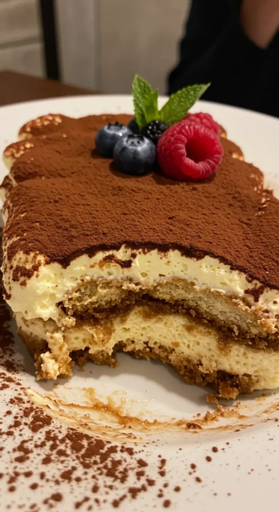 1. Tiramisu – Die Krönung der italienischen Dessert