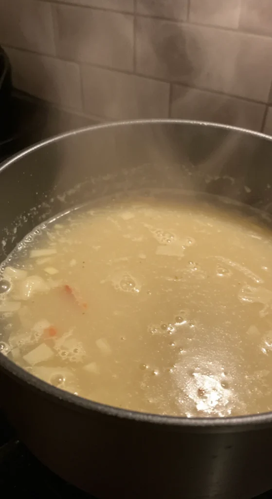 Schritt-für-Schritt-Anleitung – Pastinakensuppe in 20 Minuten