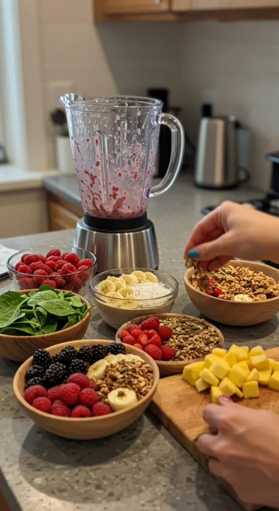 Schritt-für-Schritt Anleitung – Deine perfekte Smoothie Bowl in 5 Minuten