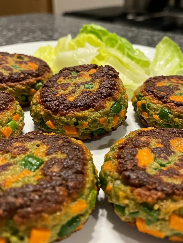 Gemüselaibchen Rezept Knusprige vegane Bratlinge aus Gemüse!