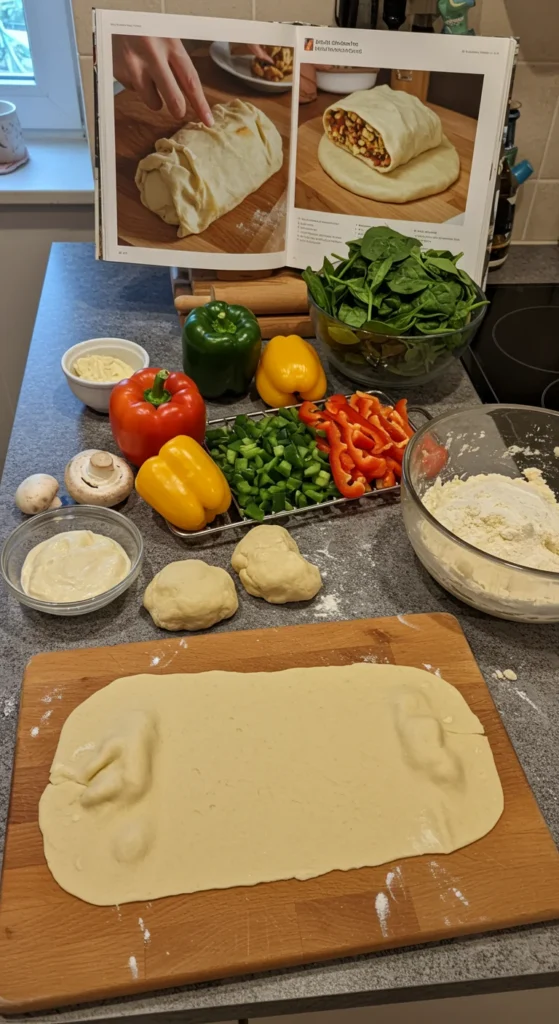 Schritt-für-Schritt-Anleitung – So gelingt der perfekte Gemüsestrudel